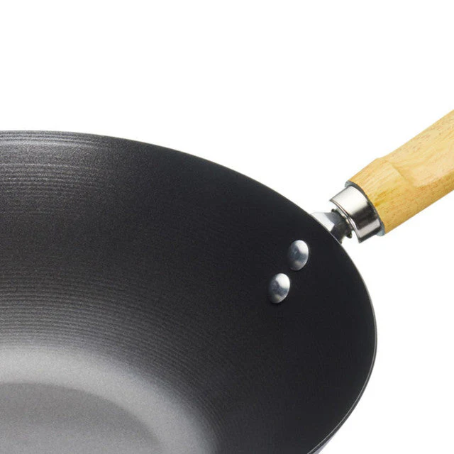 KitchenCraft World of Flavours Non-Stick Wok 25cm - Image 4