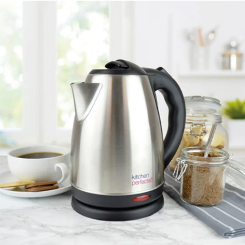 Kitchen Perfected 1.7Ltr 360 3Kw Fast Boil Cordless Kettle - Brushed Steel - Image 2