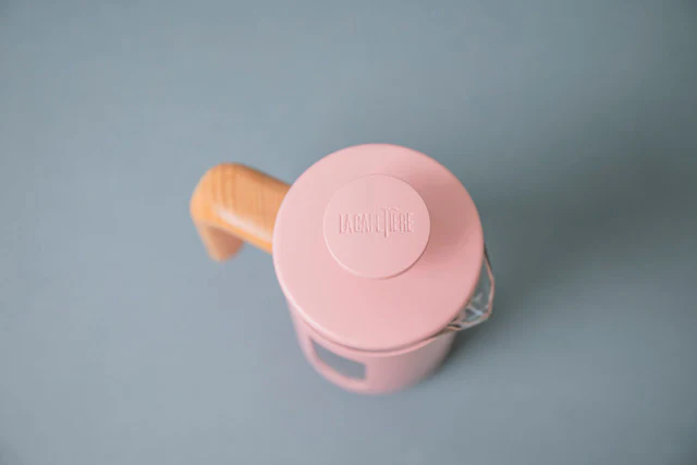 La Cafetière Pisa 3 Cup Cafetiere - Pink - Image 6