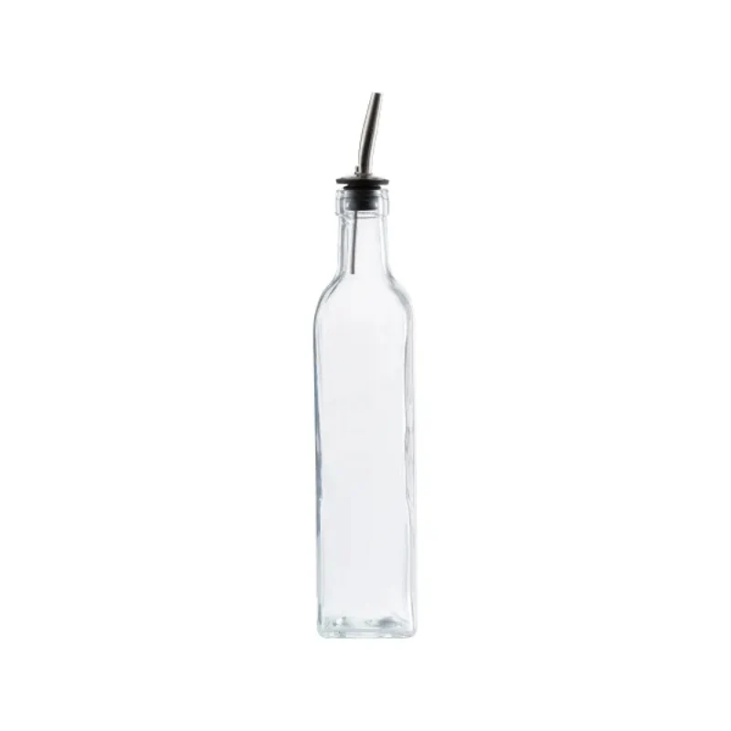 Large Glass Oil Bottle