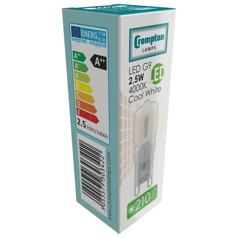 LED G9 Capsule • 2.5W 4000K • G9 - Image 2