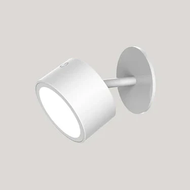 White LED Rechargeable Battery Operated Wall Light