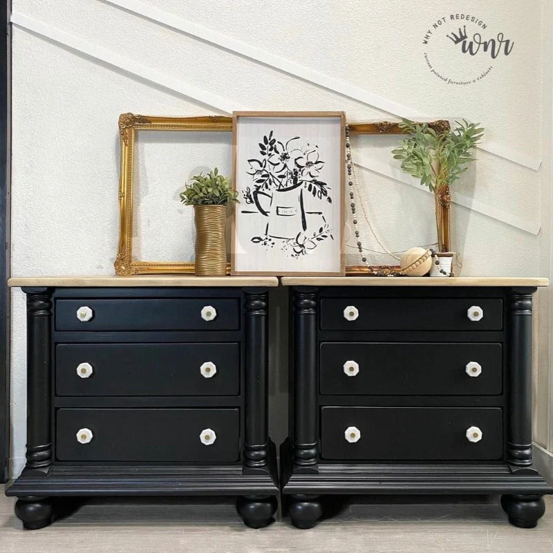 Charcoal Licorice Beyond Paint All In One Furniture Paint - Image 7