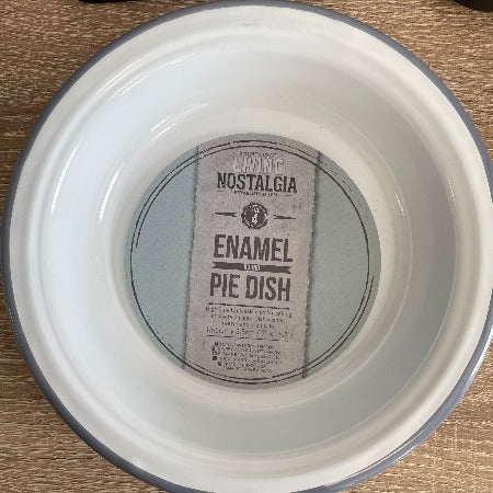 Living Nostalgia Enamel Round 22cm Pie Dish - Image 2