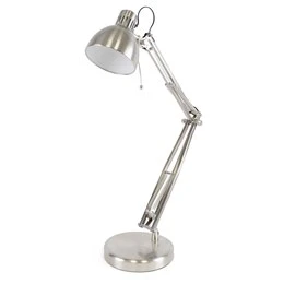Lloytron 5w LED 'Aeon' Office Desk Lamp - Black Chrome