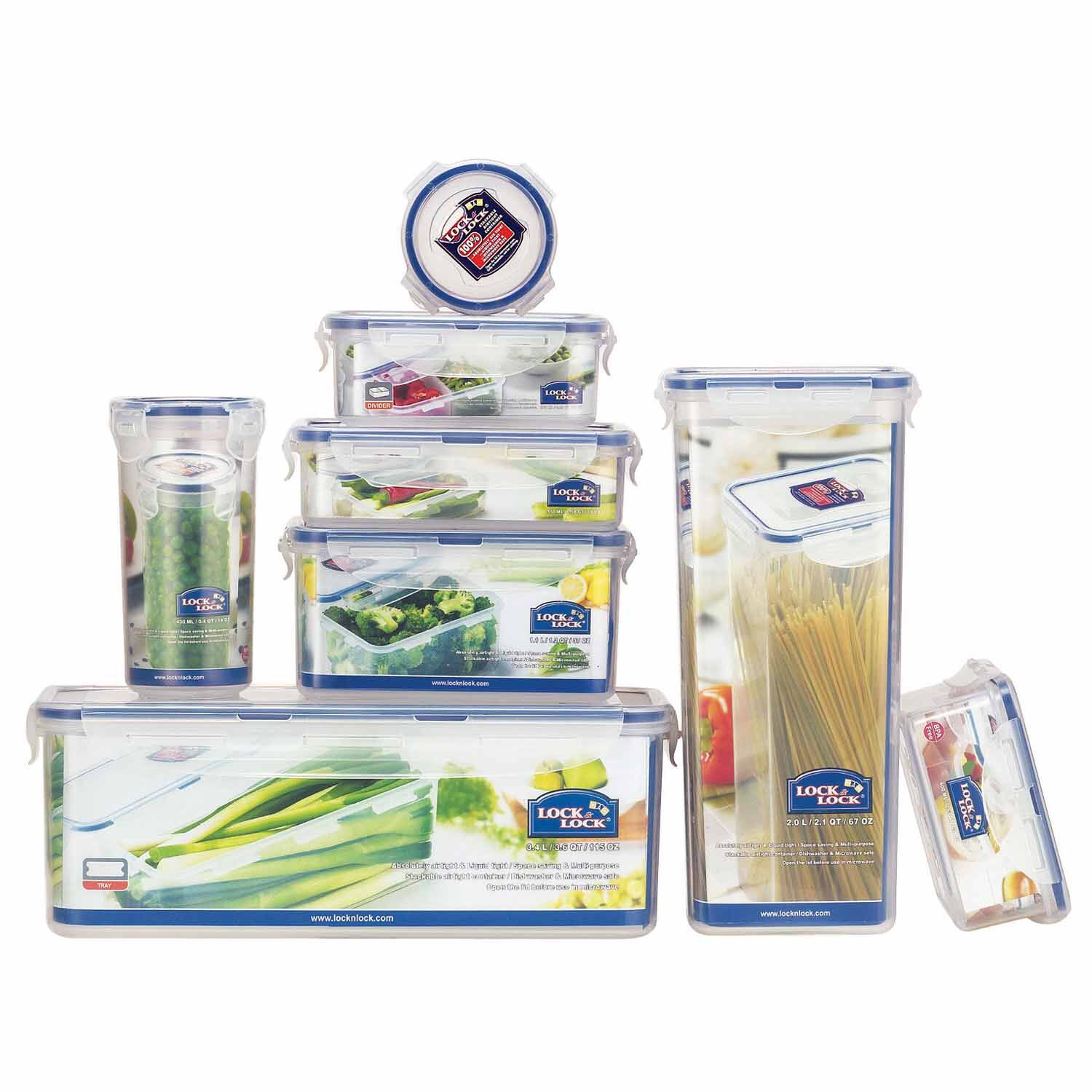 Lock & Lock 1Ltr Rectangular Food Container - Image 2