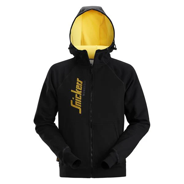 Snickers 2888 Logo Zipped Hoodie | Snickers Hoodies