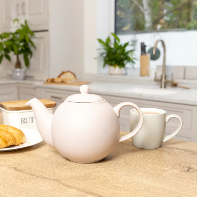 London Pottery Globe 6 Cup Teapot Nordic Pink - Image 2