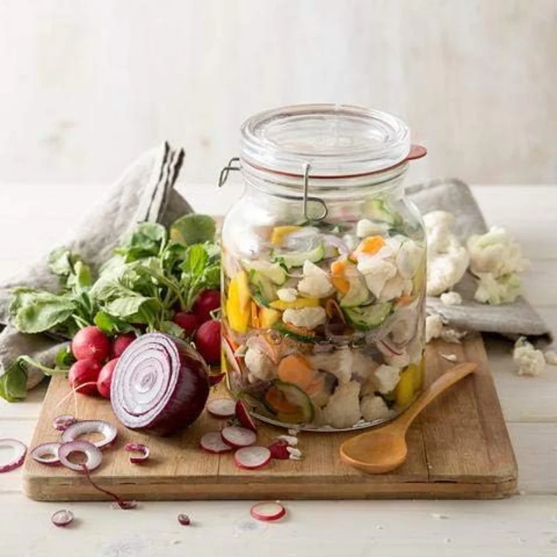 Luigi Bormioli Lock-Eat Frigo Jar Set of 3 - Image 2