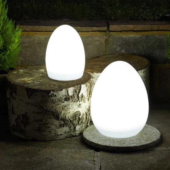 Lunière Oval Multicolour Solar Garden Light - Large - Image 2