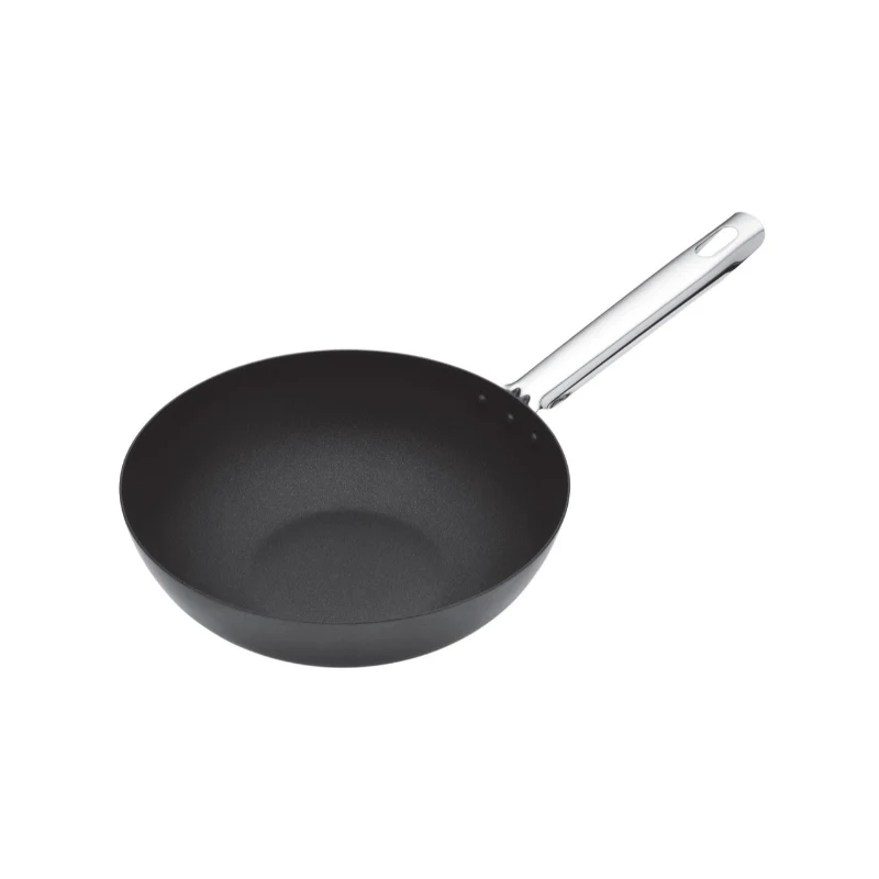 MasterClass Carbon Steel Wok 24cm