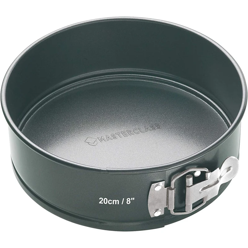 MasterClass Non-Stick 20cm Loose Base Spring Form Cake Pan