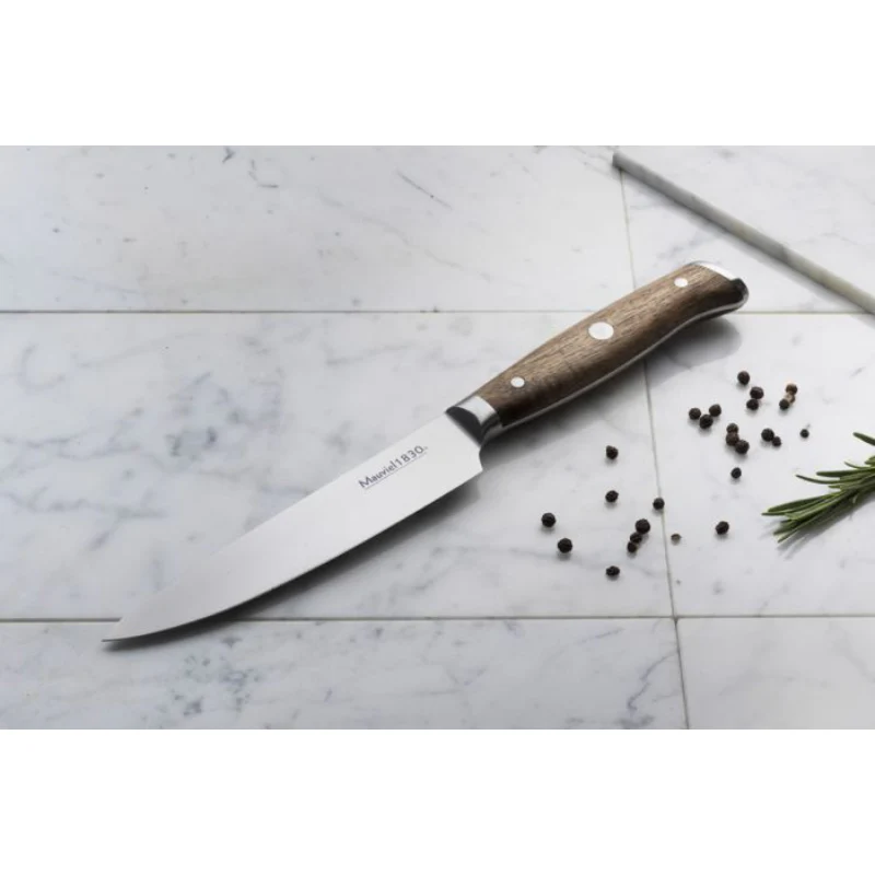 Mauviel 1830 Acacia Handle Meat Knife 15cm - Image 2