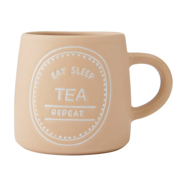 MIKASA EAT SLEEP TEA REPEAT MUG 400ML