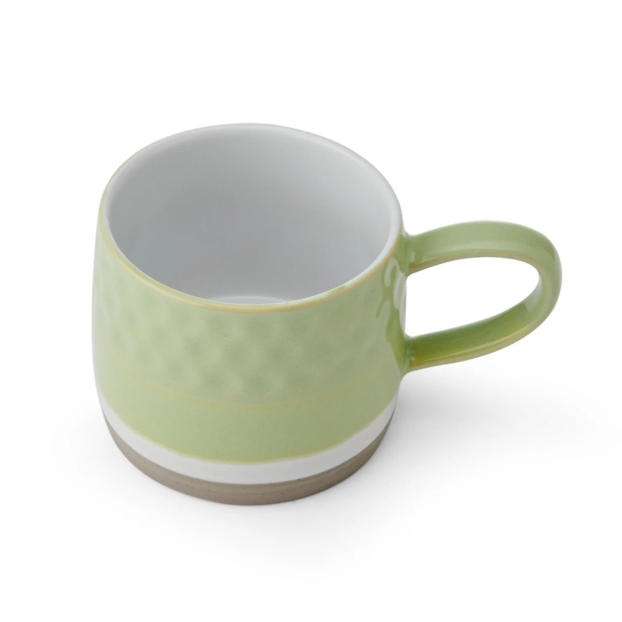 MIKASA GREEN TEXTURED OMBRE MUG 320ML - Image 2