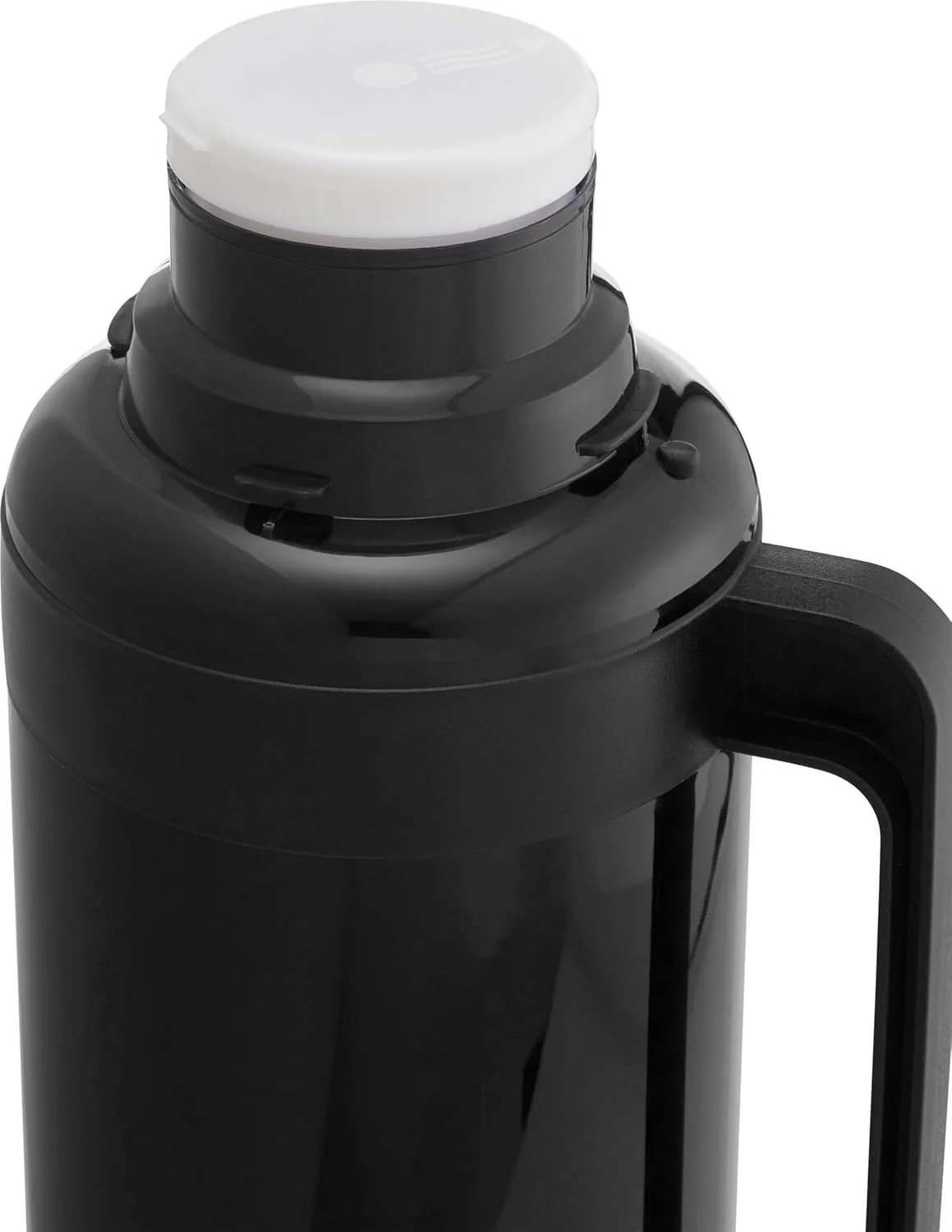 Thermos 1 Litre Glass Vacuum Flask – Hot & Cold Insulated with Twin Cups - Image 2