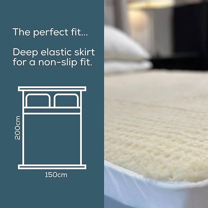 Monogram King Size Fleece Dual Control Electric Blanket - Image 4