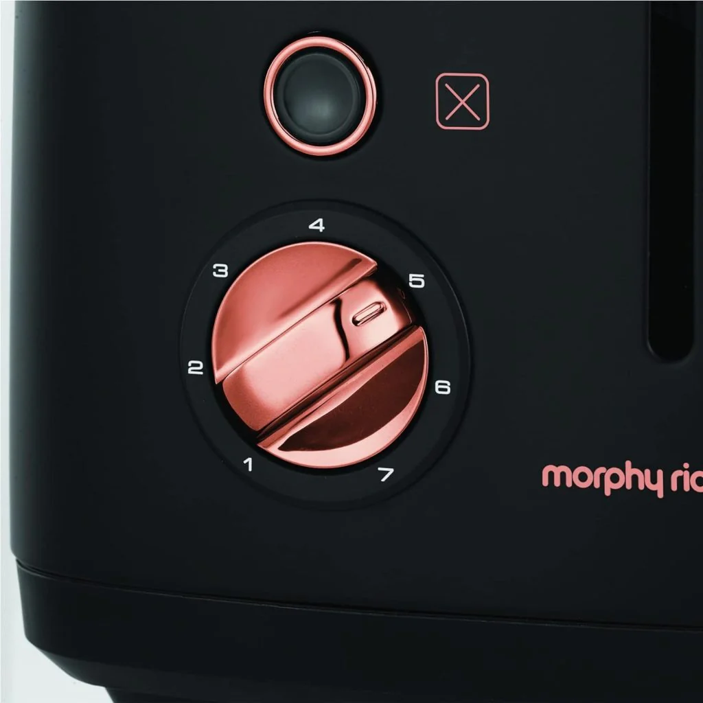 Morphy Richards 4 Slice Long Slot Toaster – Rose Gold - Image 3