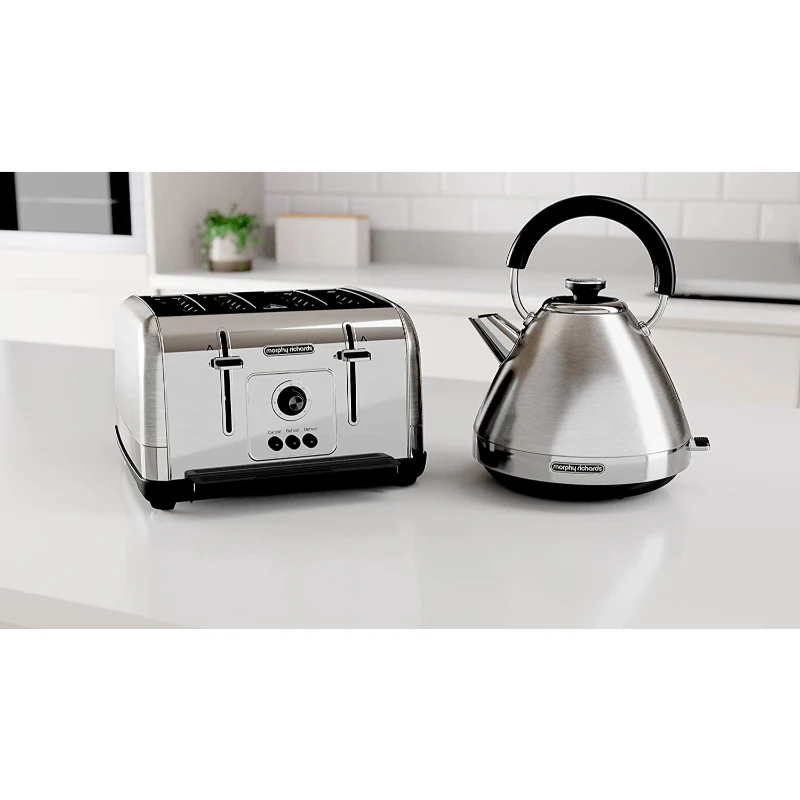 Morphy Richards Venture 4 Slice Toaster - Silver - Image 2