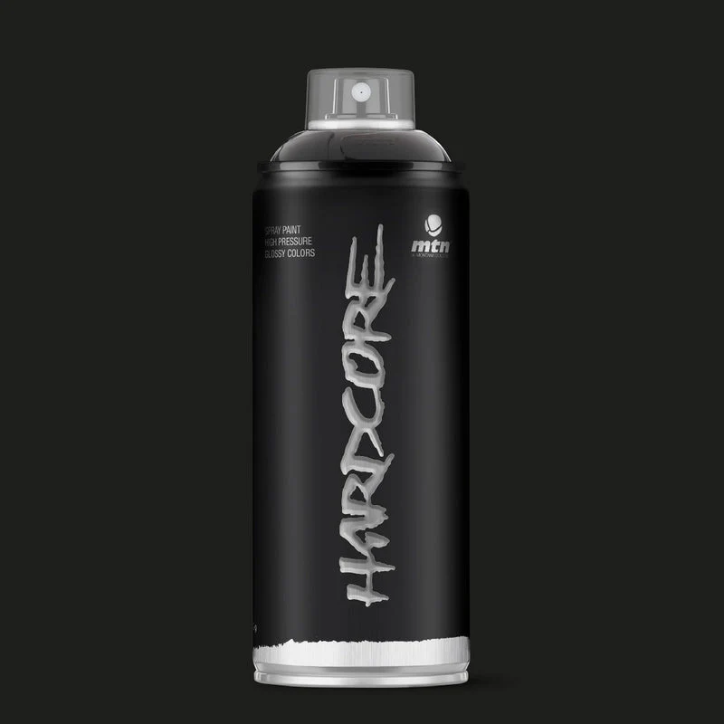 MTN Hardcore HC2 Satin Black 400ml Gloss