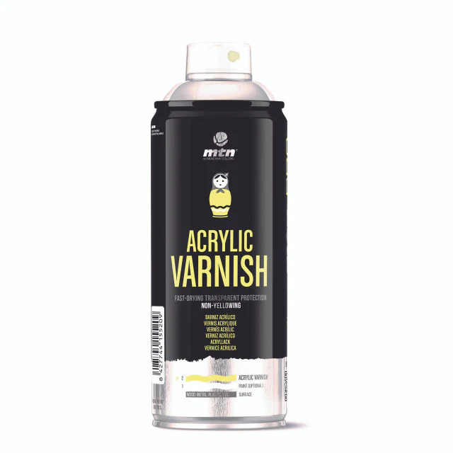 MTN PRO Matt Acrylic Varnish 400ml Specialties