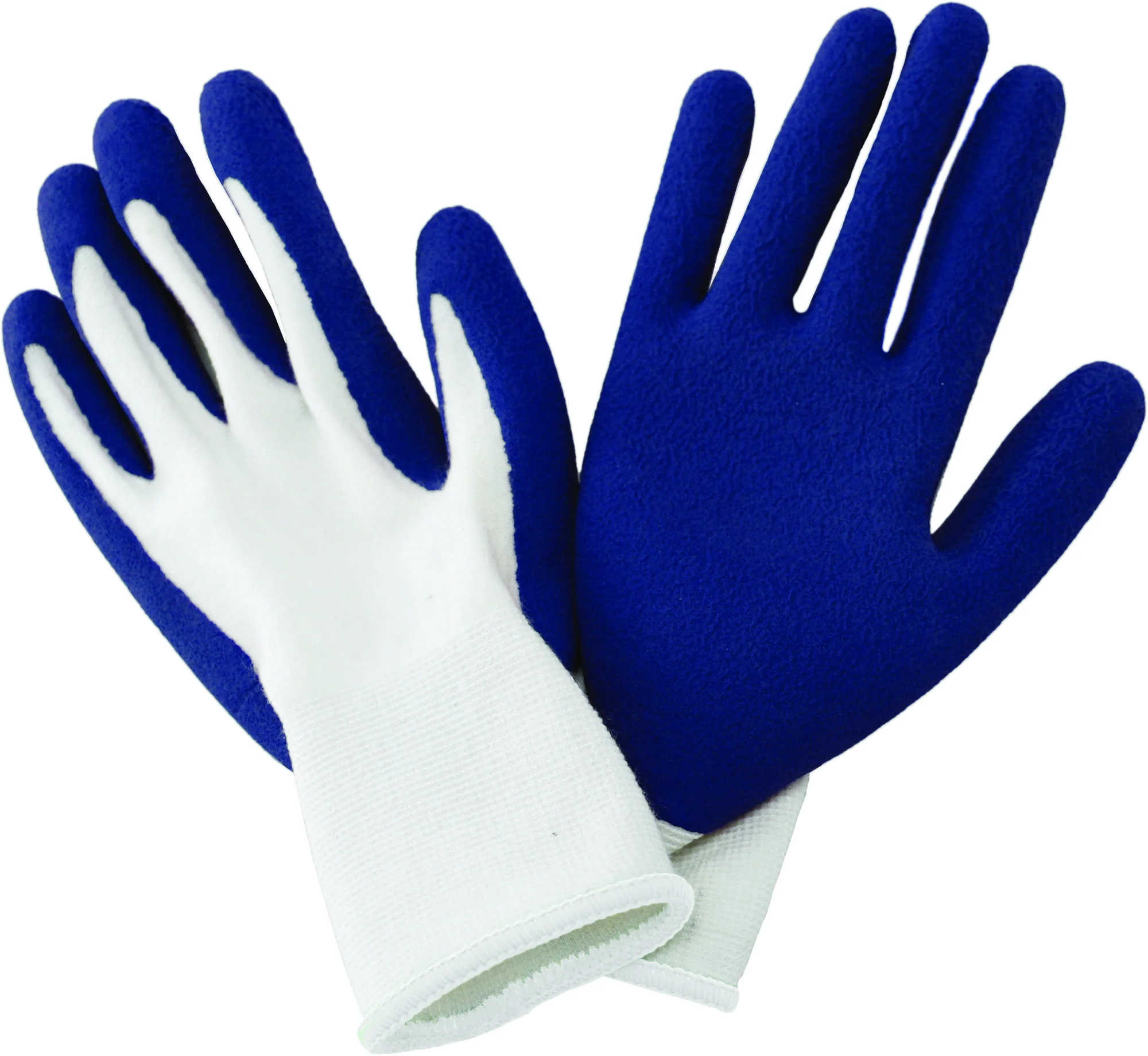 Natural Bamboo Gloves Mens Blue