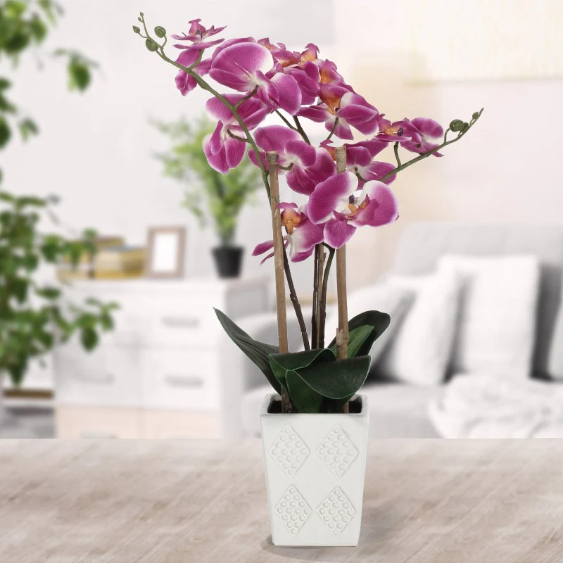 Nearly Natural Artificial Orchid Purple - Image 2
