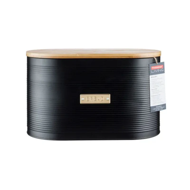 Typhoon Otto Black Bread Bin