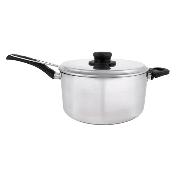 Pendeford 22cm Polished Deep Chip Pan Set & Lid