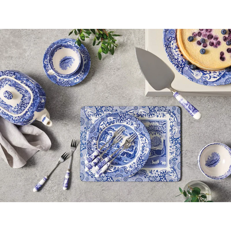 Pimpernel Blue Italian Set of 6 Placements - Image 3