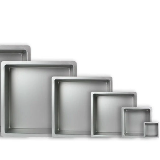 PME Square Cake Pan 9 x 9 x 3 Inch - Image 2
