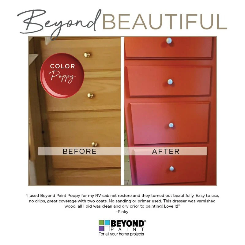 Poppy Beyond Paint All In One Furniture Paint - Image 4