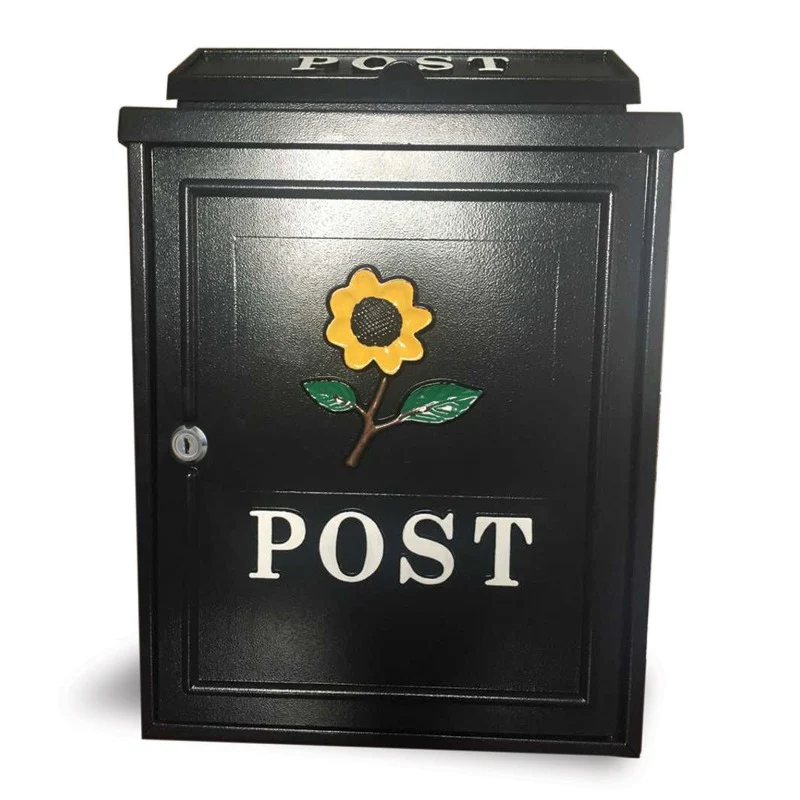 Postplus Sunflower Diecast Post Box