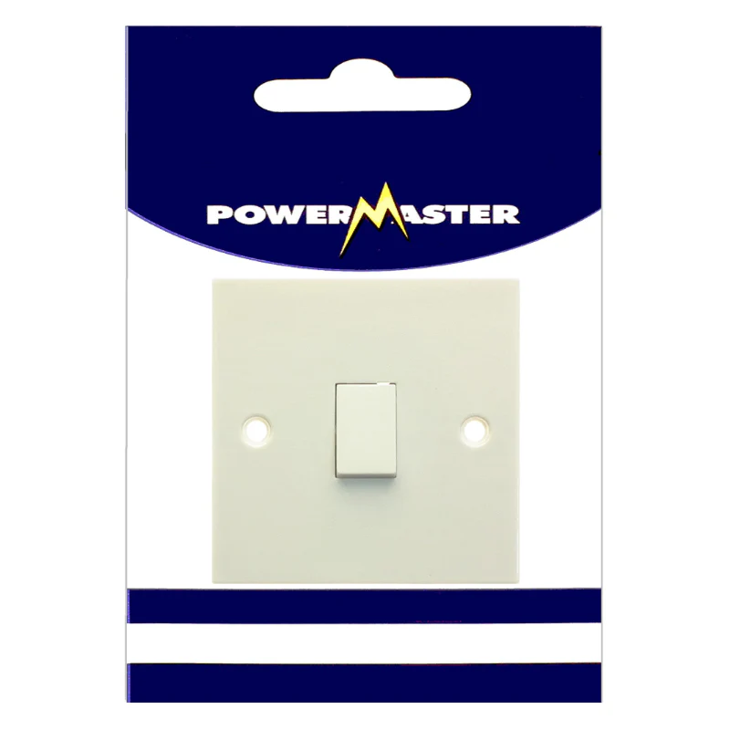 Powermaster Electrical 1 Gang 2 Way Light Switch
