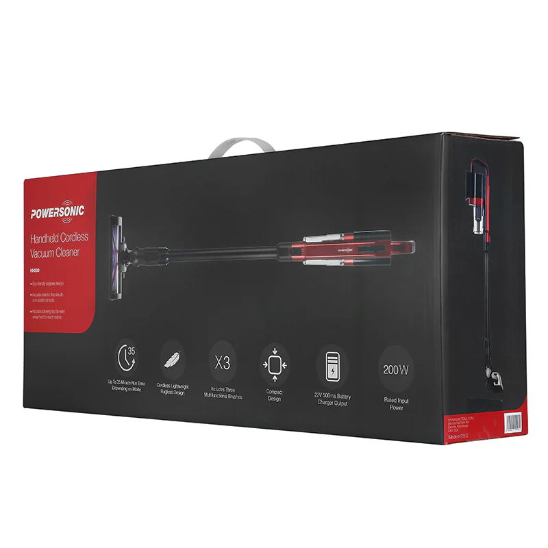 Powersonic 200W Handheld Cordless Vacuum Cleaner - Image 6