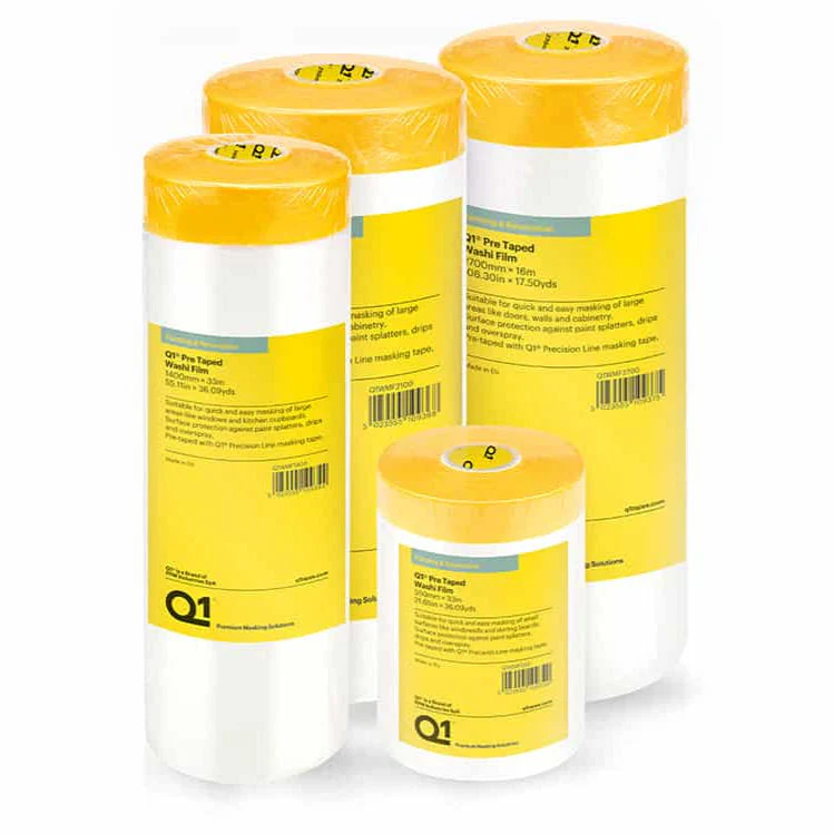 Q1 Pre Taped Washi Film