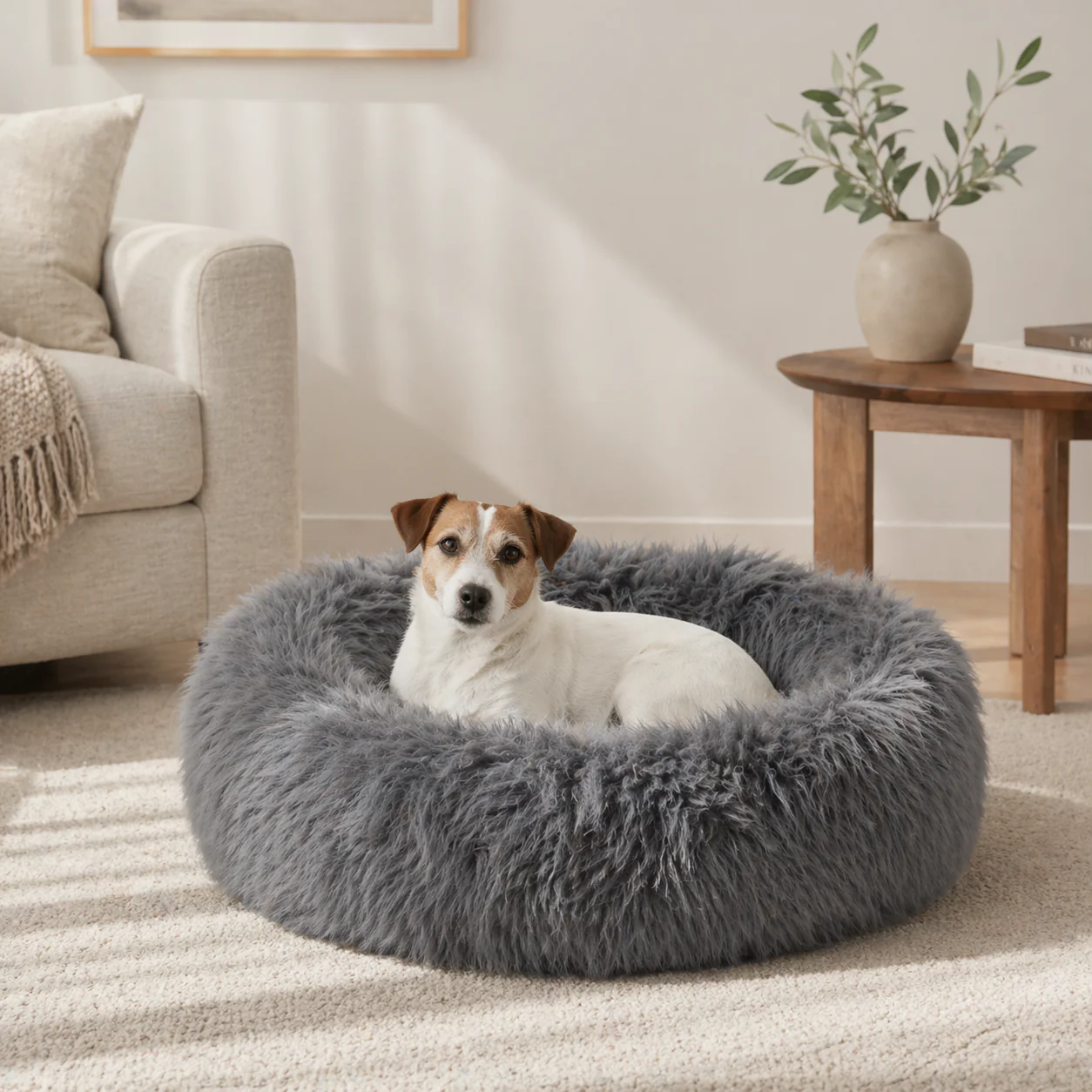 Real Wool Pet Bed