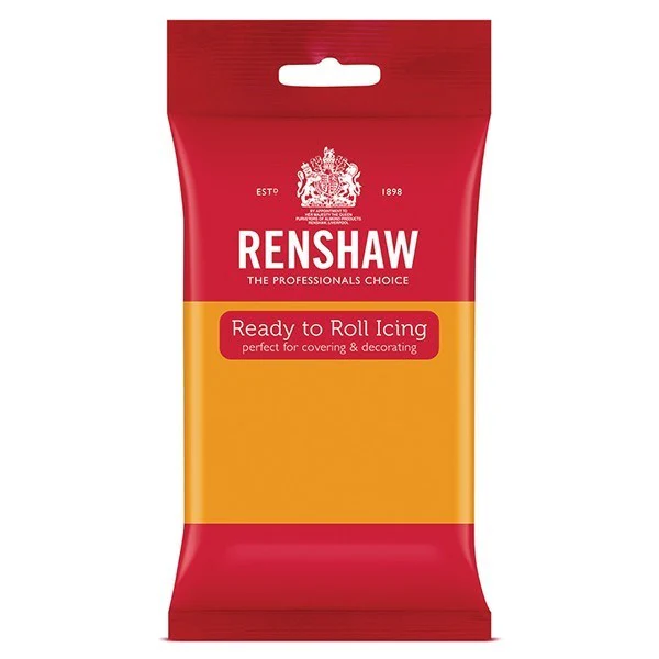 Renshaw Professional Sugar Paste - Autumn Gold 250g