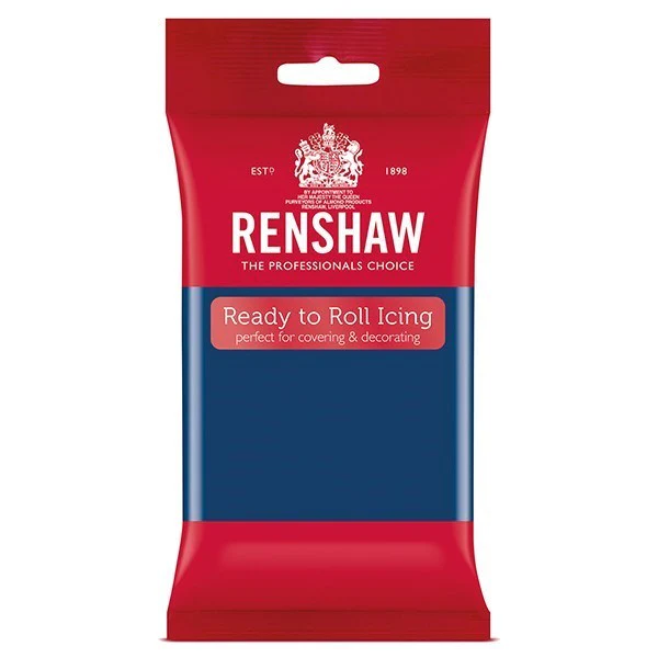 Renshaw Professional Sugar Paste - Sapphire Blue 250g