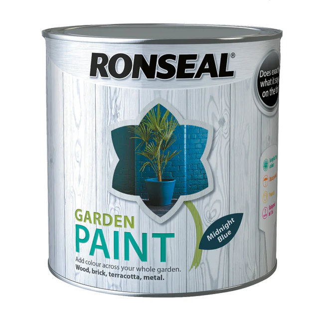 Ronseal Garden Paint 2.5L Midnight Blue