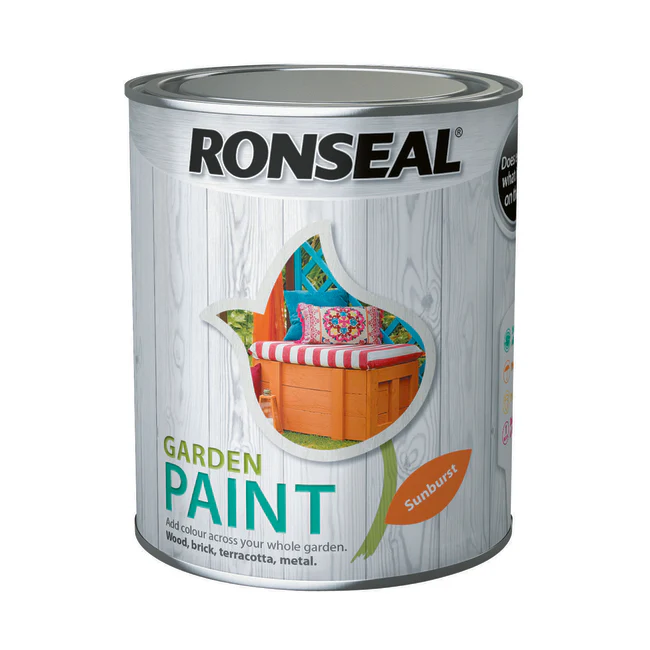 Ronseal Garden Paint 750ml Sunburst