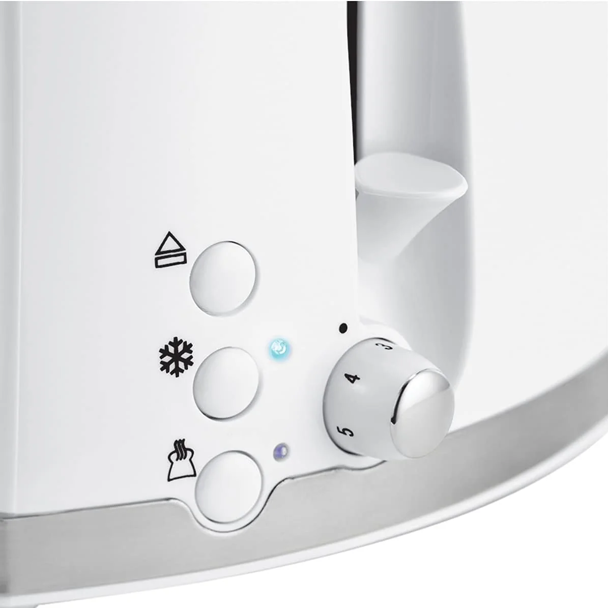Russell Hobbs Honeycomb 2 Slice White Toaster - Image 4