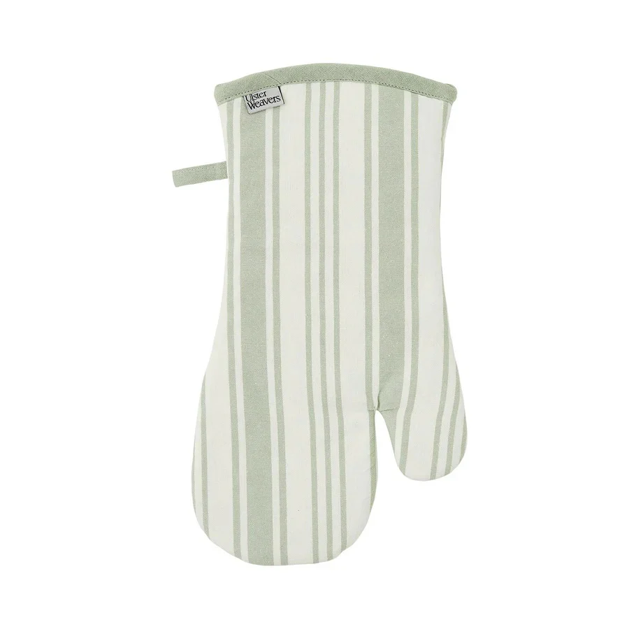 Sage Stripe Oven Gauntlet