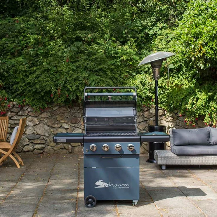SAHARA X450 4 Burner Gas BBQ - Image 3