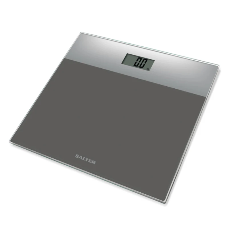 Salter Glass Electronic Scale - Grey & Black
