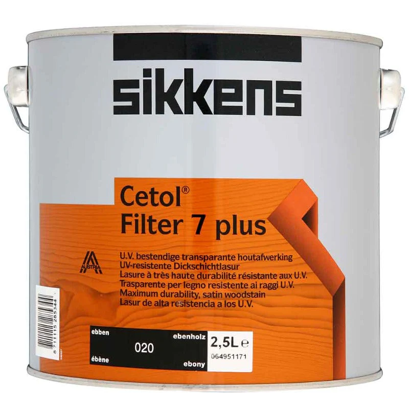 Sikkens Cetol Filter 7 Plus Ebony 020 - Image 2
