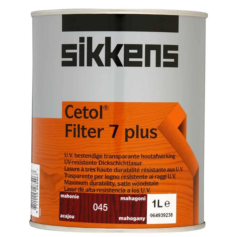 Sikkens Cetol Filter 7 Plus Mahogany 045