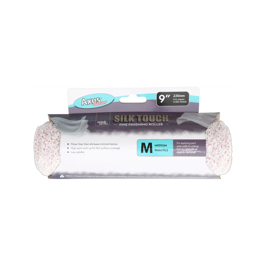 Axus Silk Touch Fine Finishing Roller, Medium Pile Inch