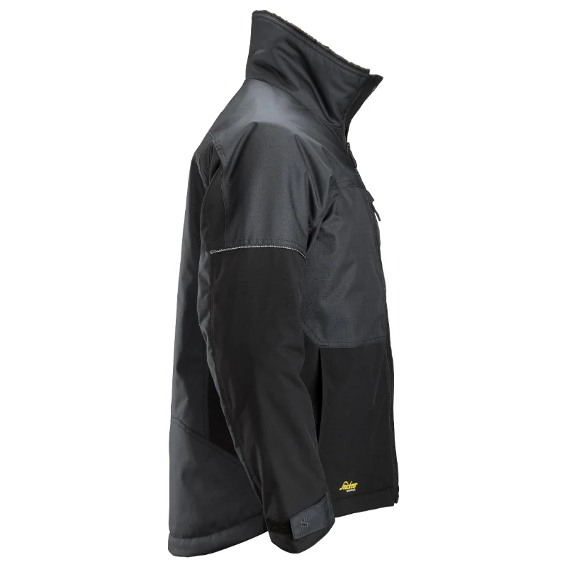 Snickers 1148 Allround Work Winter Jacket | Steel Grey & Black - Image 3