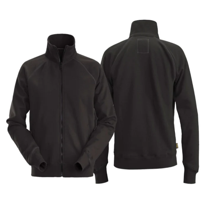 Snickers 2886 Full Zip Sweatshirt Jacket | Black Snickers Jackets